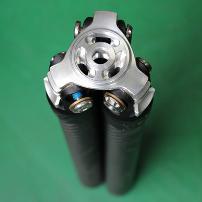 6061 آلیاژ آلومینیوم CNC ماشینکاری قطعات سندبلاست سطح نقره آندایزینگ