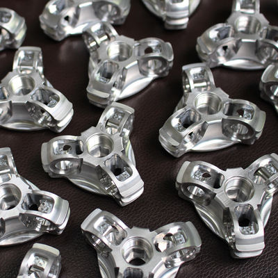 پرداخت سطح نقره آندایزینگ آندایزینگ قطعات آلومینیومی CNC با دقت بالا