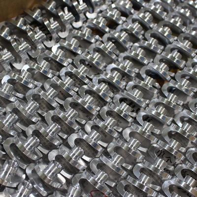قطعات ماشینکاری سفارشی CNC مواد آلیاژ آلومینیوم با دقت بالا تحمل 0.01 میلی متر