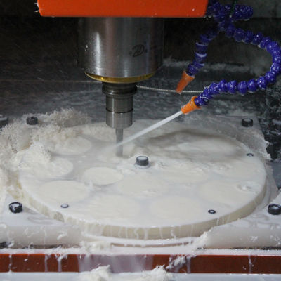 قطعات پلاستیکی CNC پلی پروپیلن، قطعات ماشینکاری CNC با دقت بالا